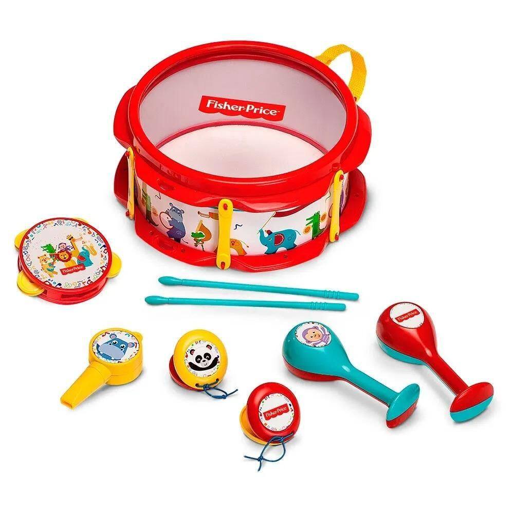 Fisher price - kit bandinha infantil - fun divirta-se