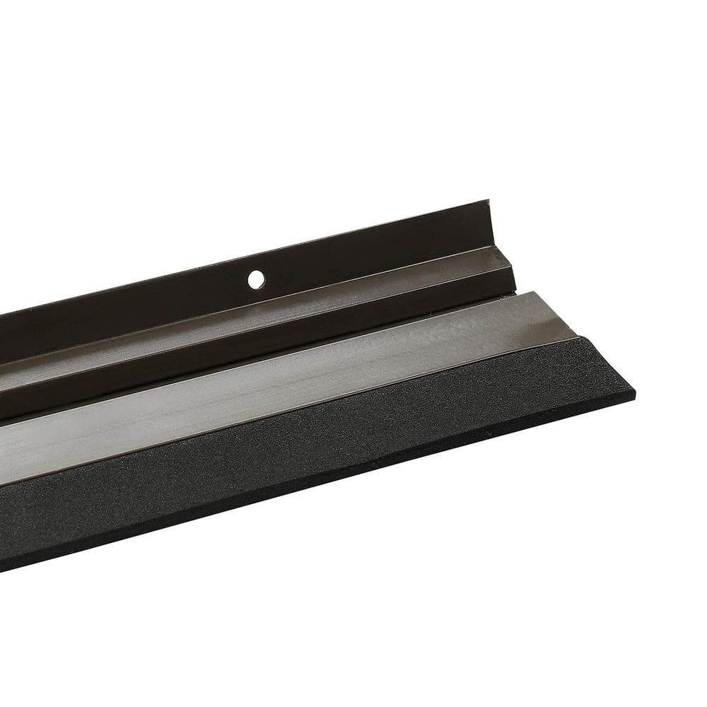 Friso de vedação em alumínio - 120 cm - fumê
