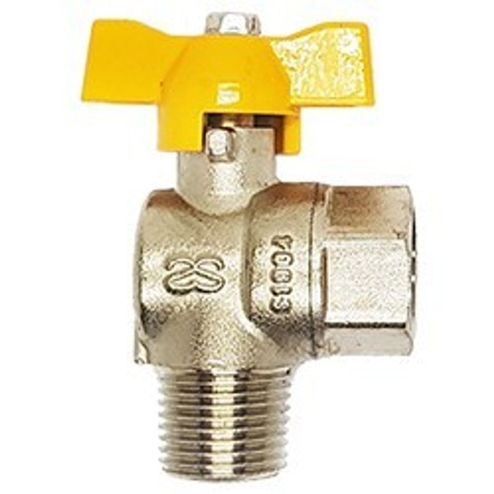Válvula Angular Para Gás Norm-Gás M-F 1/2" - 8111R104