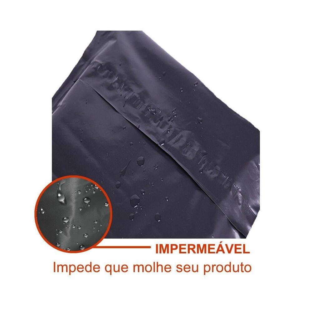 Saco plástico com lacre inviolável reciclado 80x60 1000 un