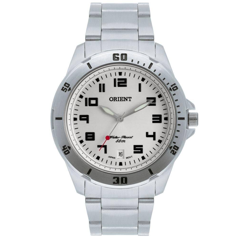 Relógio orient masculino esporte 50 metros mbss1155a s2sx