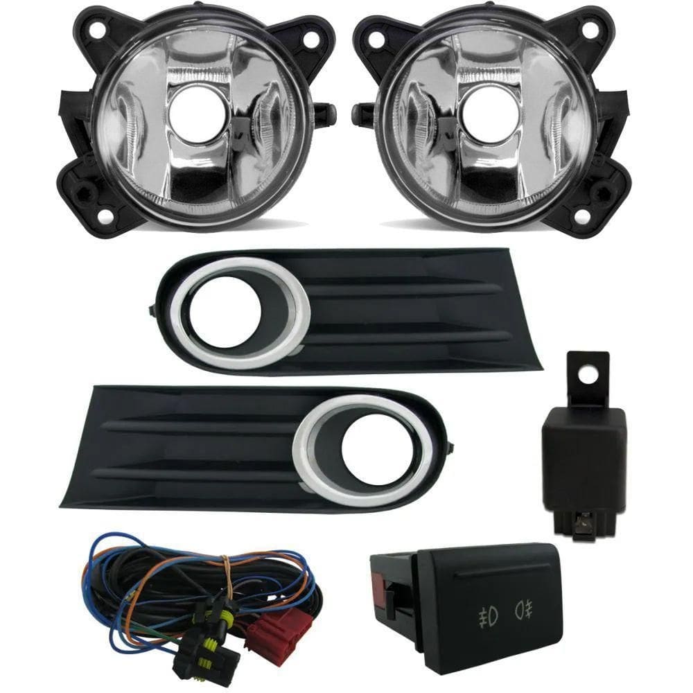Farol de milha gol g5 2009 a 2013 kit completo