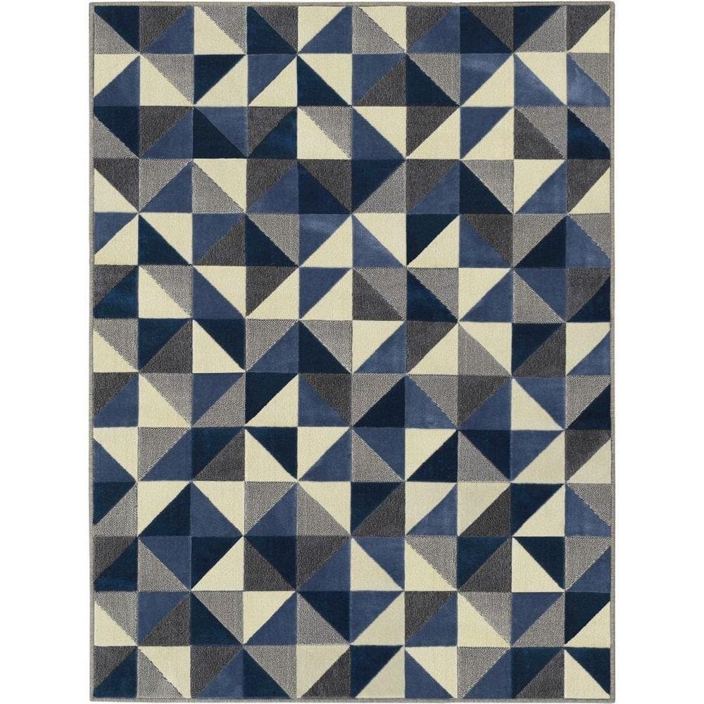 Tapete supreme ladrilho são carlos azul 2,00x2,90m