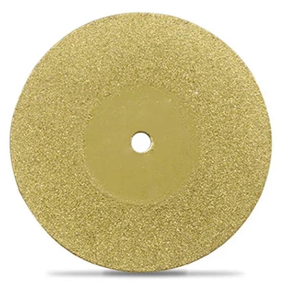 Disco De Corte Diamantado 35Mm Titânio Para Micro Retíficas