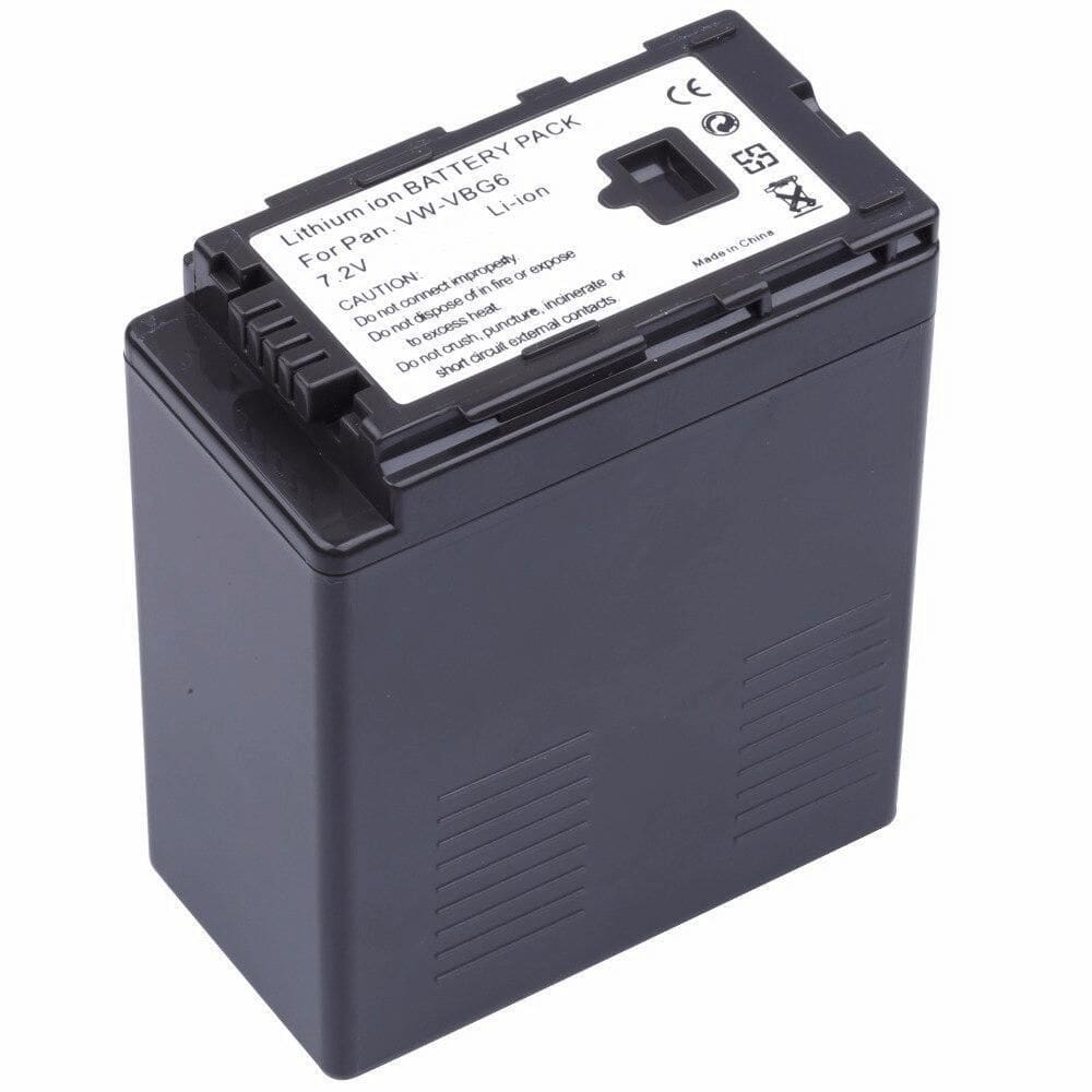 Bateria vbg6 / vw-vbg6 linepro filmadoras panasonic 5400mah