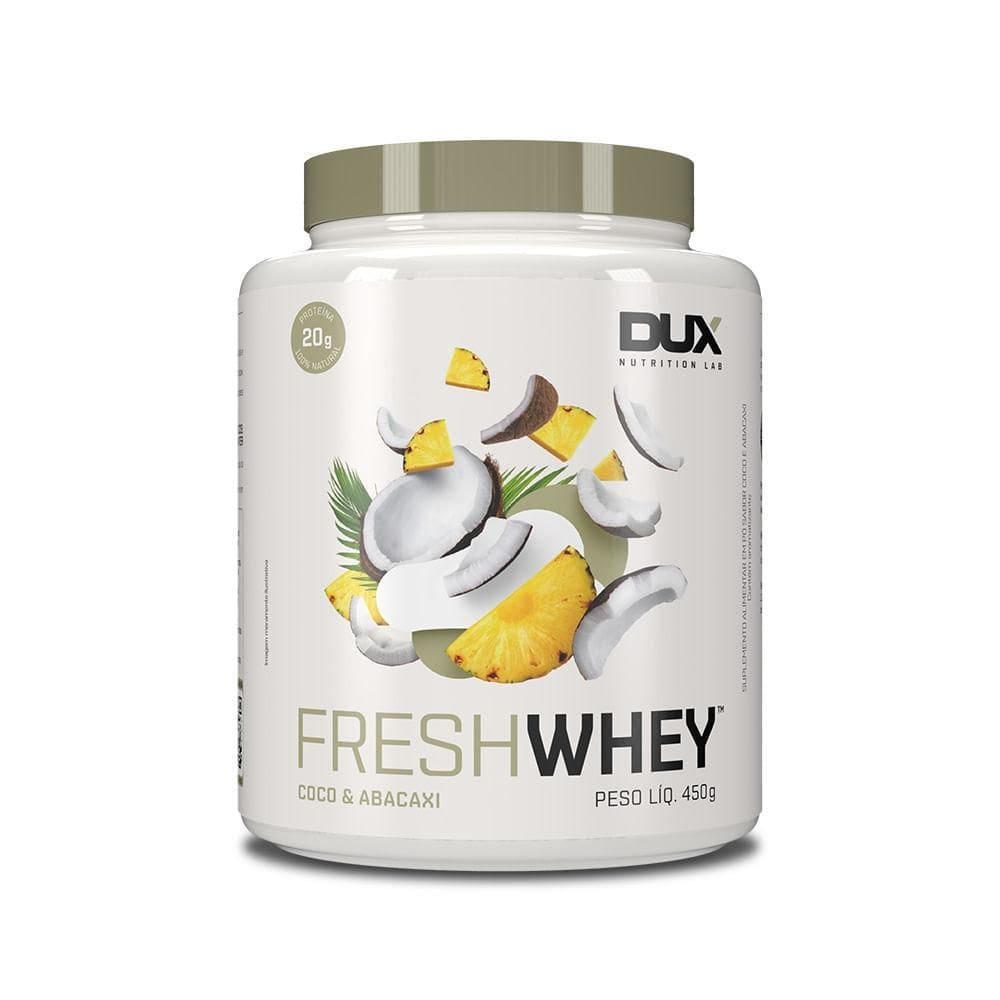 Whey protein freshwhey dux nutrition - 450g abacaxi e coco
