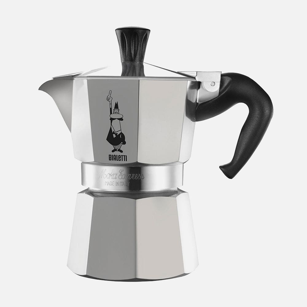 Cafeteira italiana bialetti nuova moka express 3 xícaras