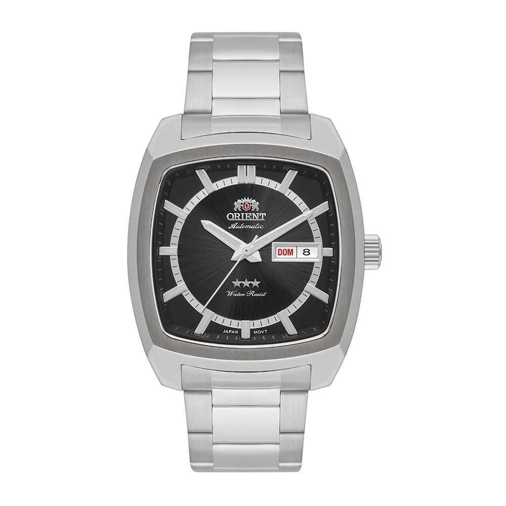 Relógio orient automatico f49ss031 p1sx prata/cinza 5atm