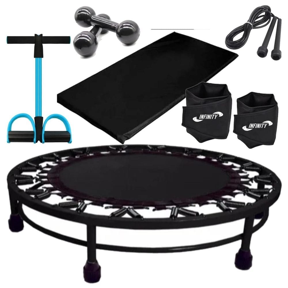 Kit aeróbico fitness ginástica mini jump profissional treino