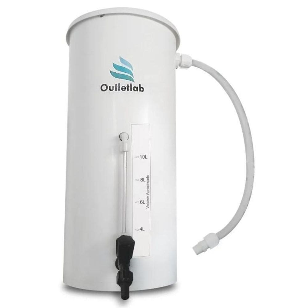 Deionizador de água de 50l/h com capacidade para 30 litros