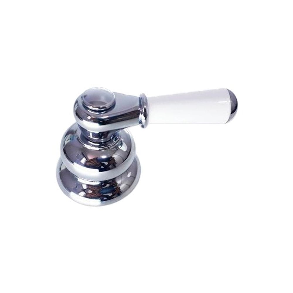 Acabamento Belle Époque Tiffany Deca Cromado Branco - 4900C55PQBR