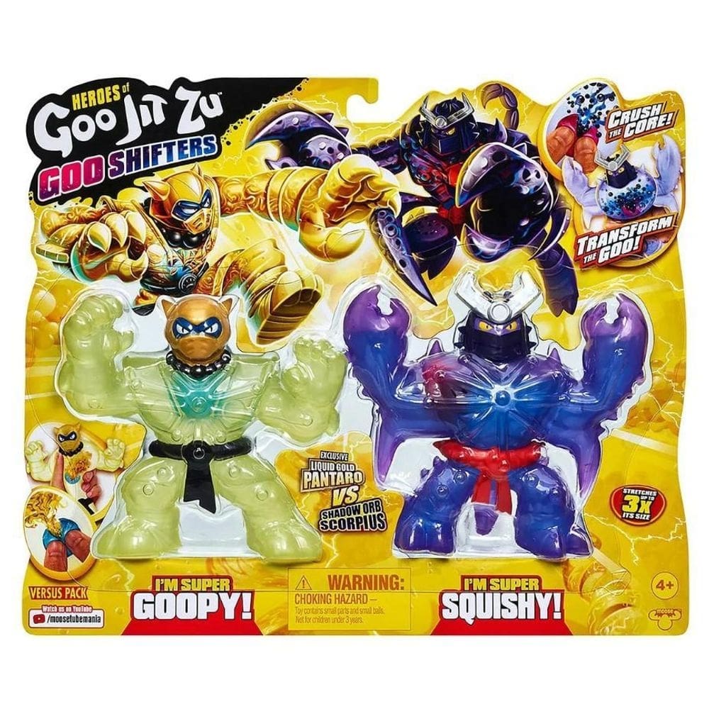 Goo jit zu pack com 2 scorpius e pantaro - sunny 3362