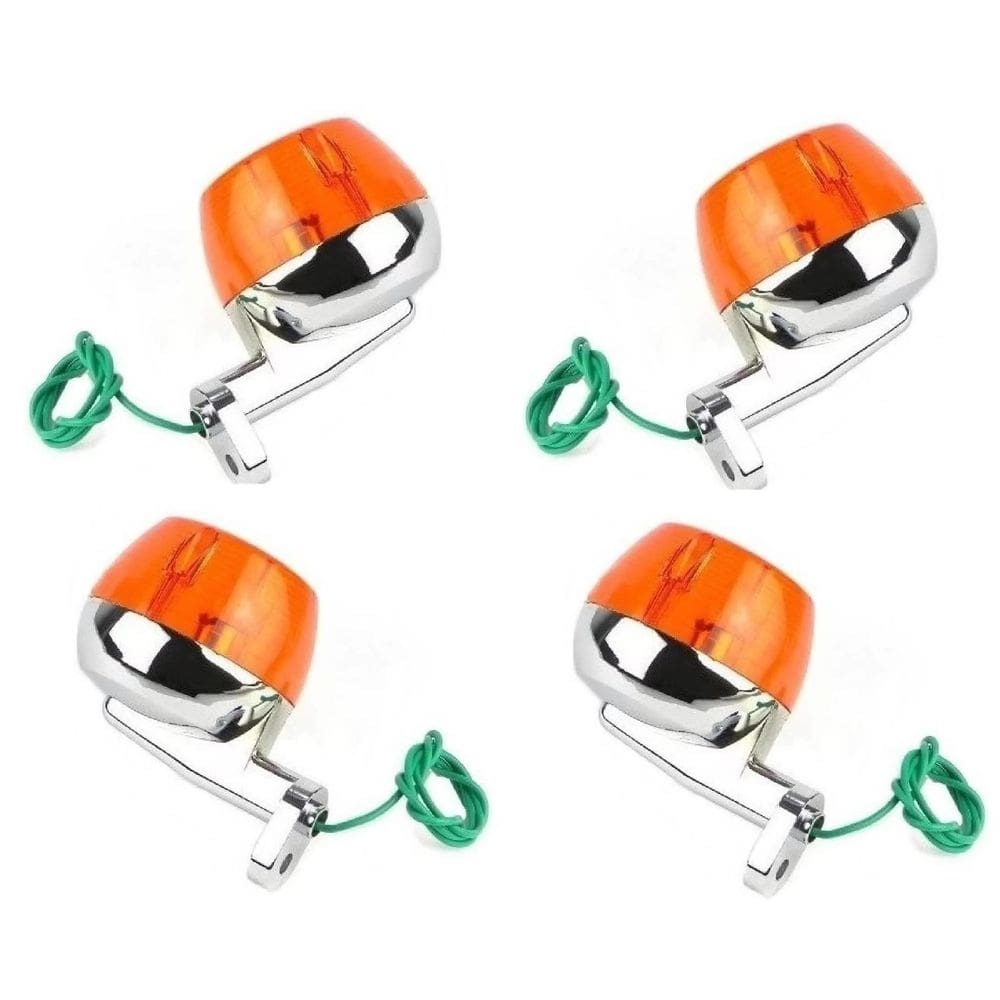 Pisca 4 cg 125 bolinha 78/82 cromado mod  seta cg125