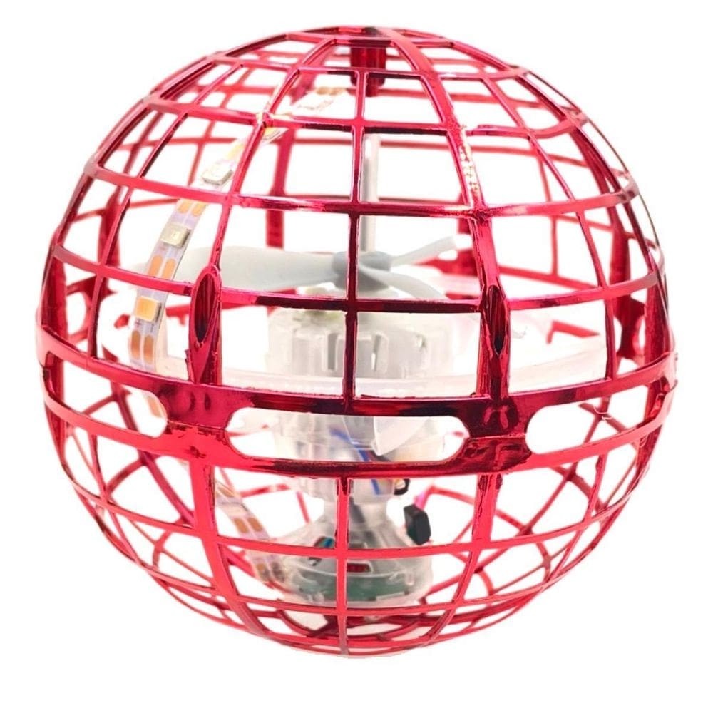Bola mágica voadora flynova profissional spinner voador verm