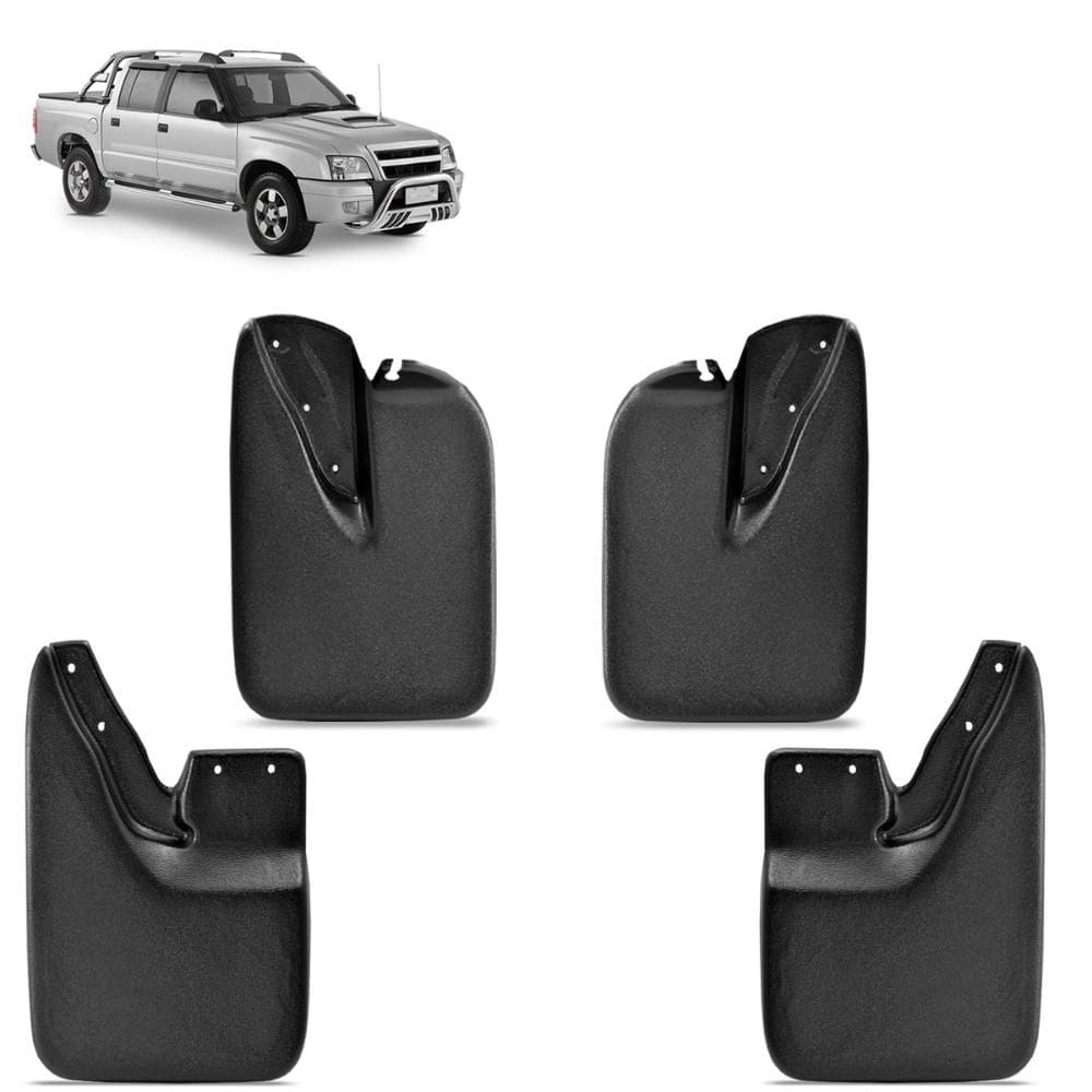 Kit Apara Barro Protetor Lameira S10 1995 2011 S/ Alargador