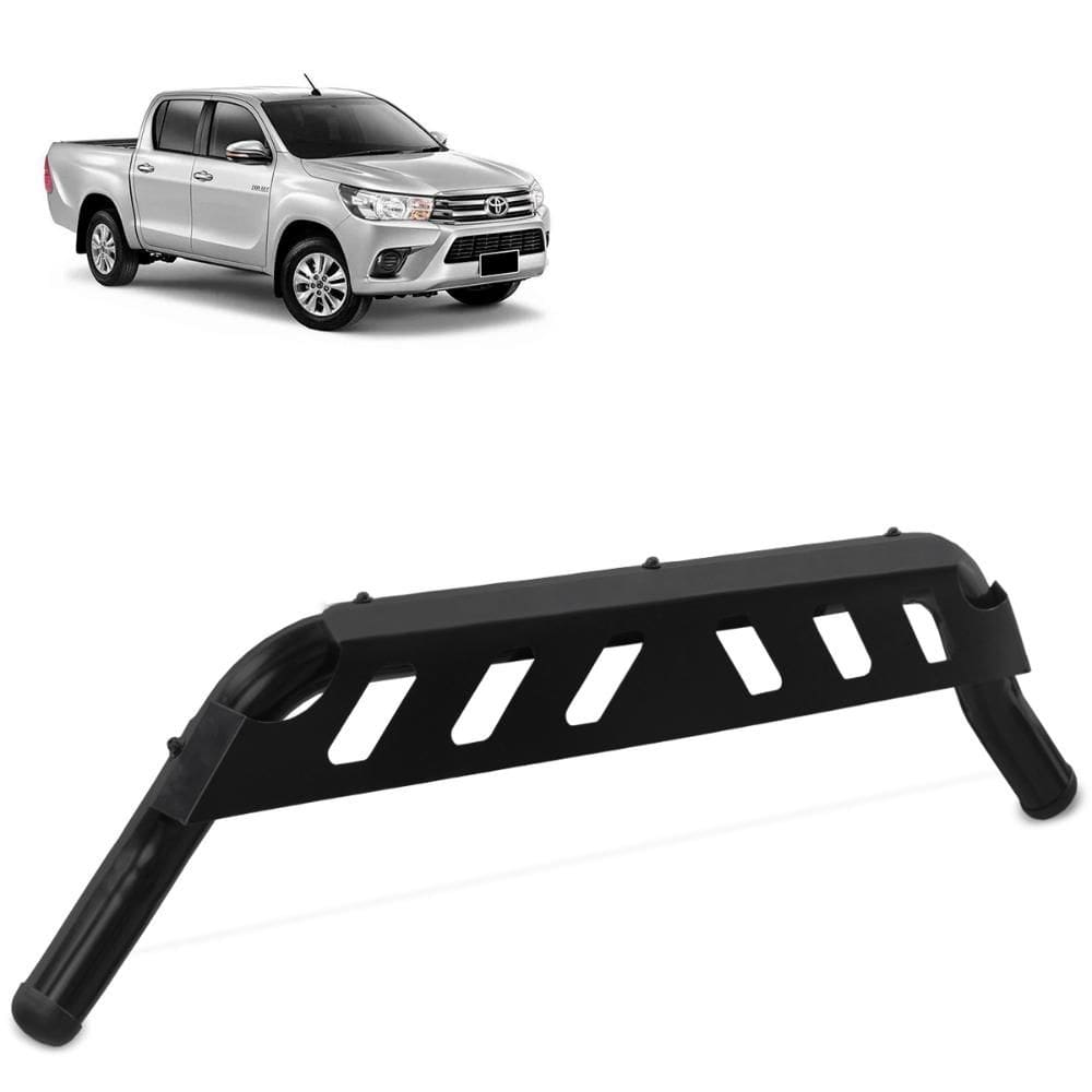 Protetor Baixo De Parachoque Hilux 2016 a 2019 Preto