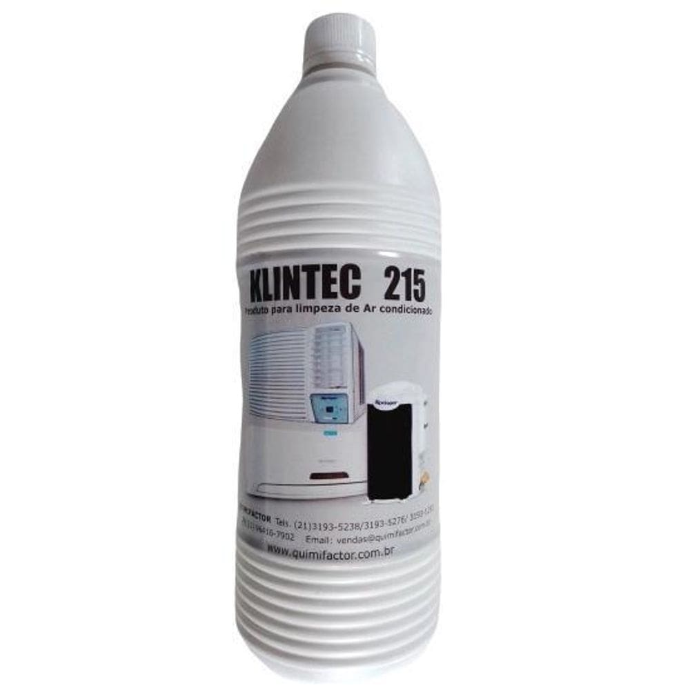 Detergente limpeza serpentinas ar condicionado 1l klintec