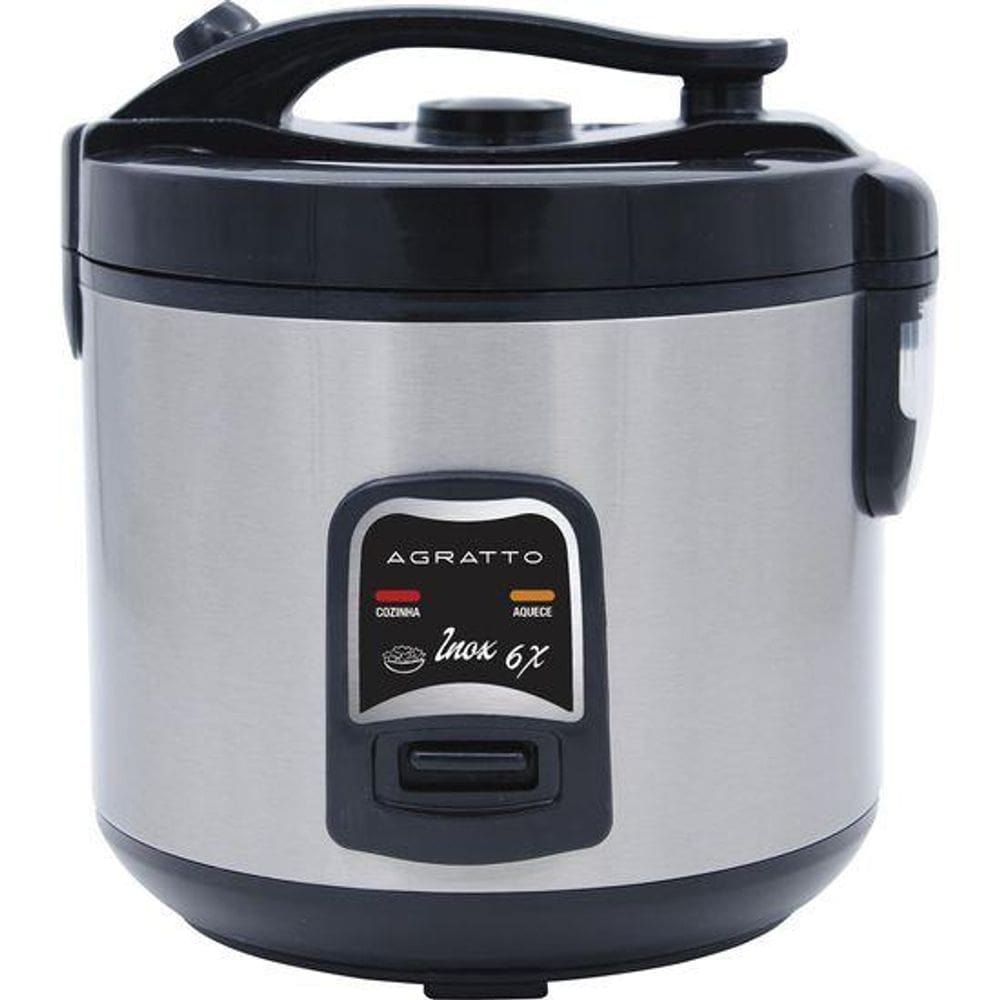 Panela de Arroz Agratto PA6X 400W Inox 127v [F002]