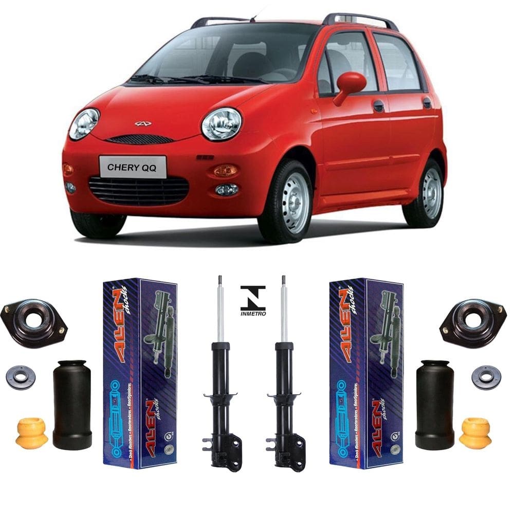 Par kit amortecedor dianteiro chery qq 2012 2013 2014 2015