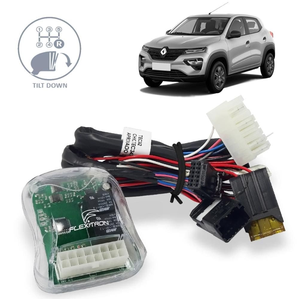 Módulo De Retrovisor Kwid 2018 a 2023 Tilt Down