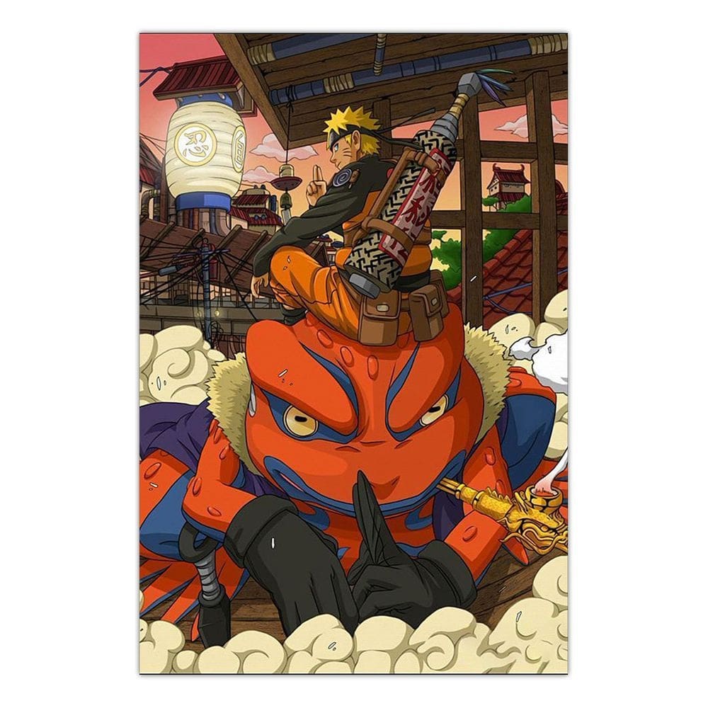 Quadro A4 em MDF Anime 009 - Placa