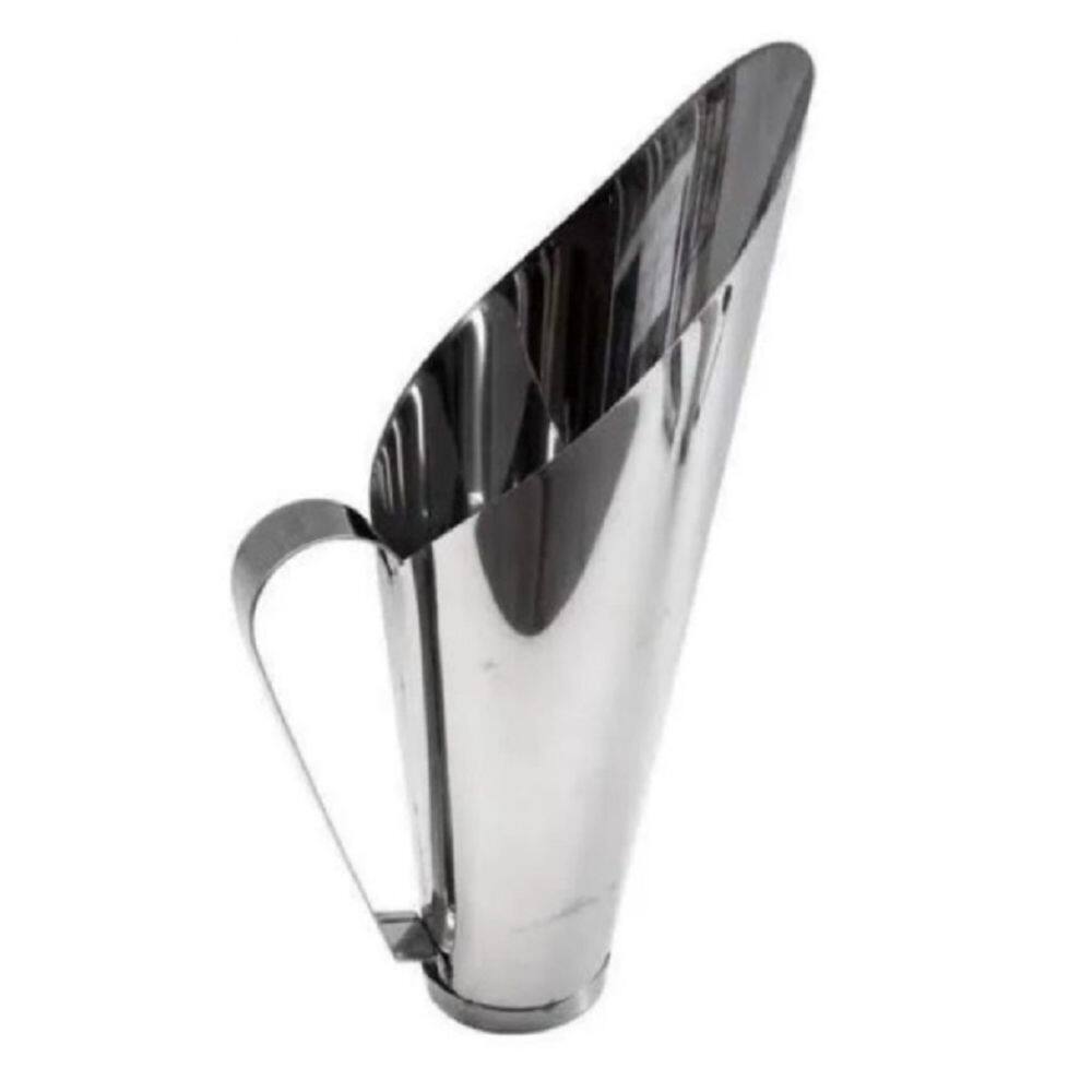Concha Medidor P/ Cereal / Grão / Ração - 50g Em Aço Inox