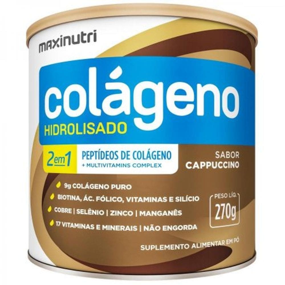 Colageno Hidrolisado Cappuccino 270g