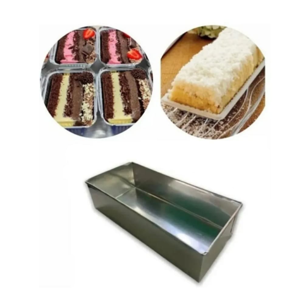 Forma Para Bolo Perfeito Super Fatia / Slice Cake 30x10x10cm