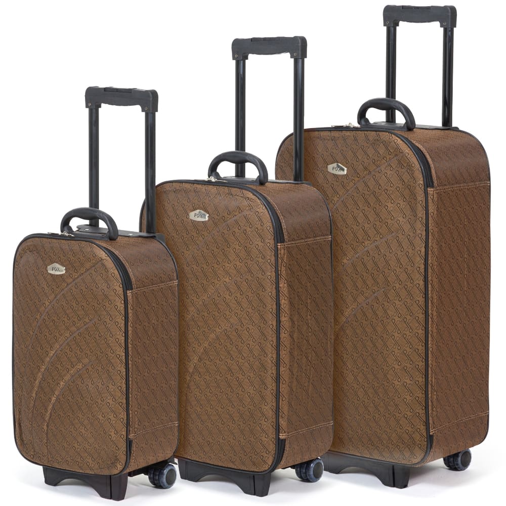 Conjunto Mala De Viagem Com 3 Peças (Mala P Medida ANAC)