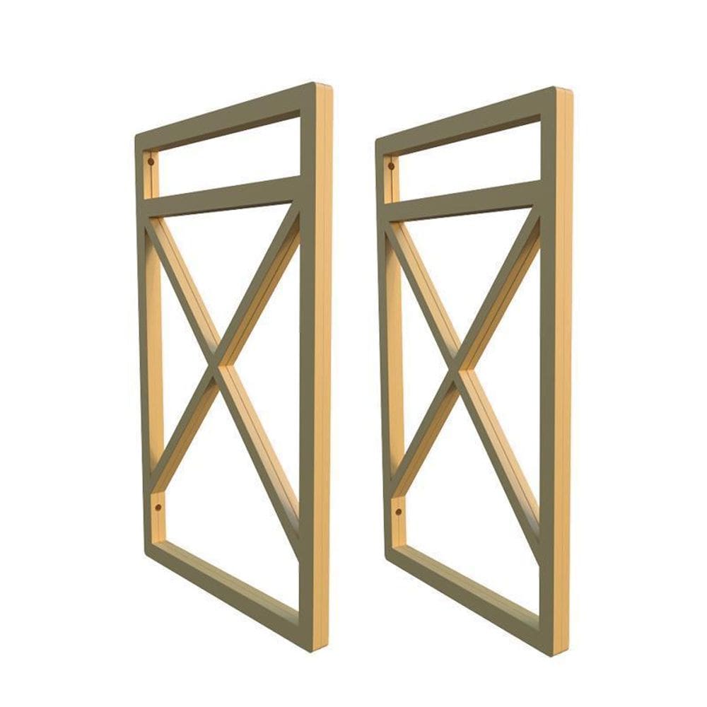 Suporte para prateleira estilo industrial 02 un. dourado