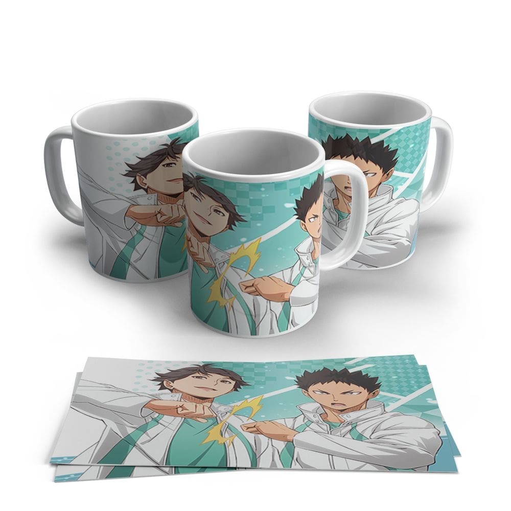 Caneca de Porcelana Haikyuu Anime Mangá 27