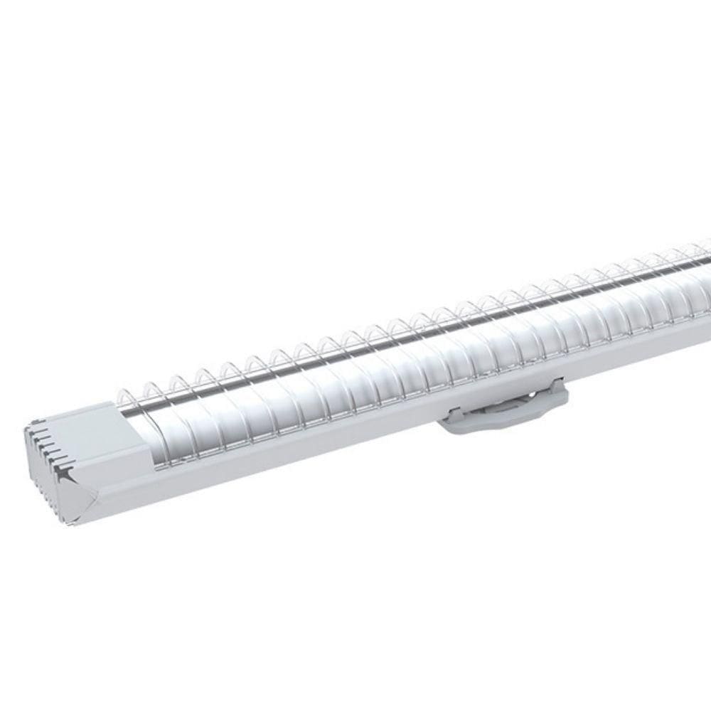 Luminária Sobrepor Taschibra Calha Lumifácil 120cm Bivolt Preto