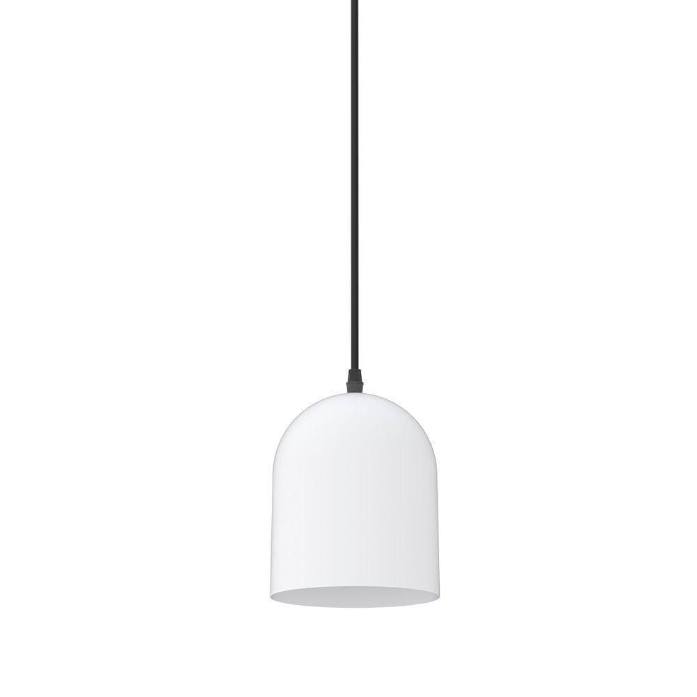 Lustre Pendente Taschibra Mug E27 Bivolt Branco Fosco