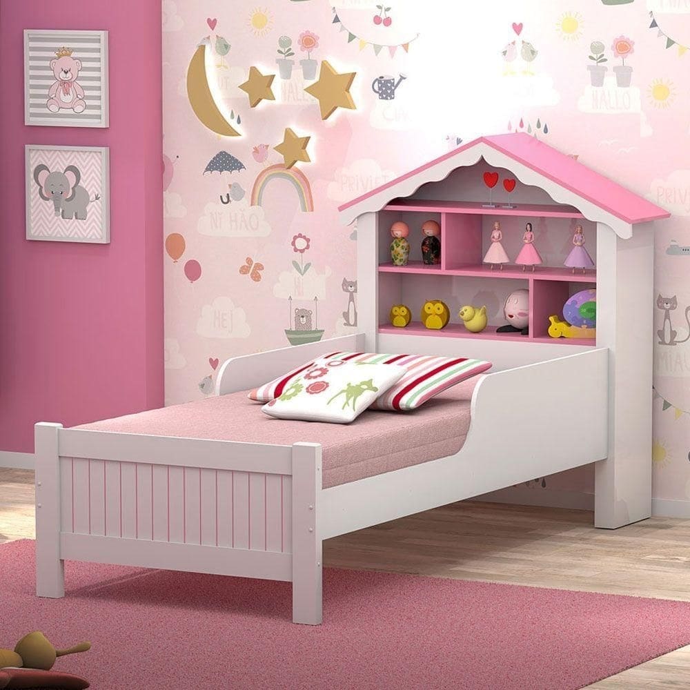 Cama De Princesa Solteiro Com Colchão