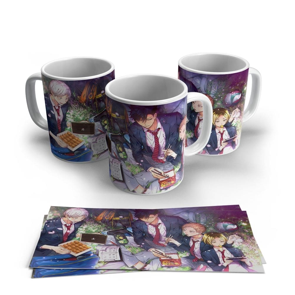 Caneca de Porcelana Haikyuu Anime Mangá 32