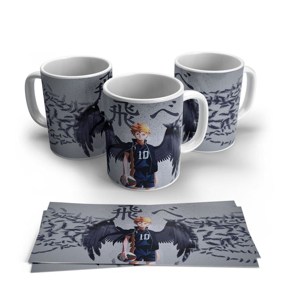 Caneca de Porcelana Haikyuu Anime Mangá 01