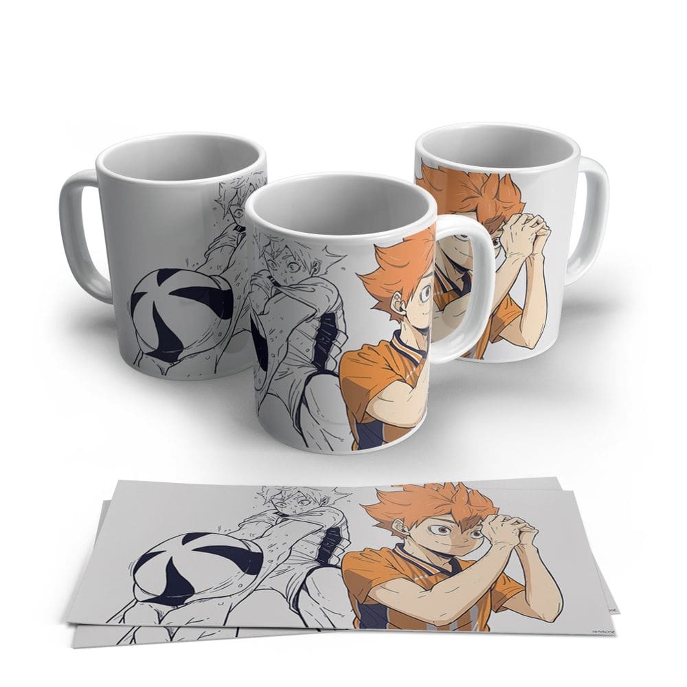 Caneca de Porcelana Haikyuu Anime Mangá 04