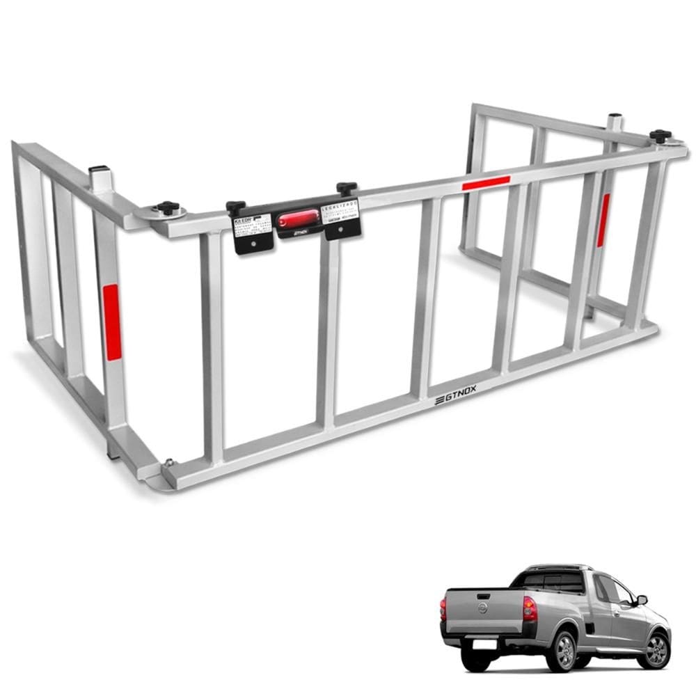 Extensor de Caçamba Montana 2003 a 2010 Rampa Prata Gtnox