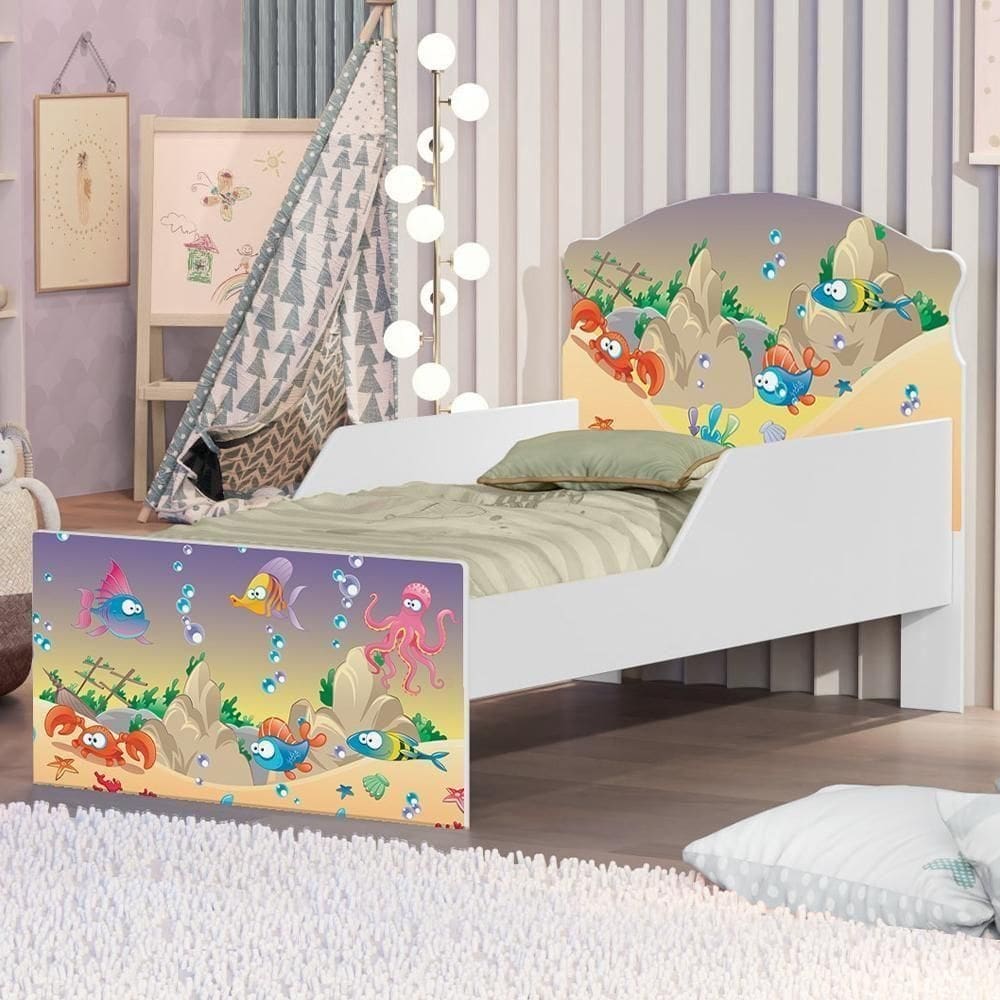 Mini Cama Vida No Mar