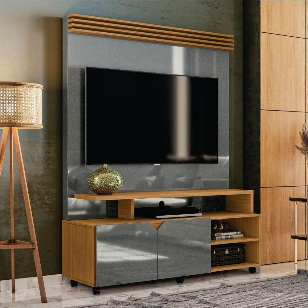 Home Com Nichos Liberdade Cinza Perolizado Tauari