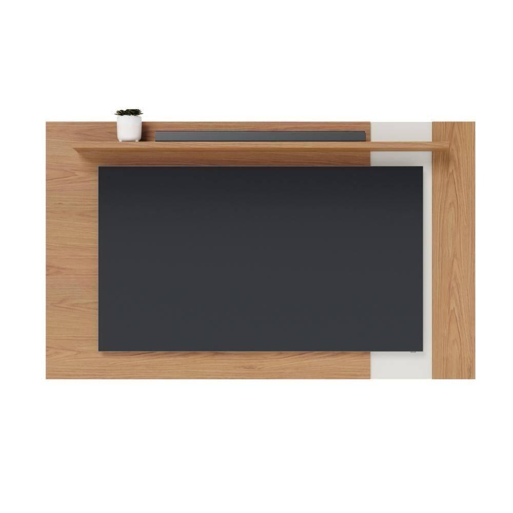 Painel Extensivel Para Tv 70 Polegadas Belfast Freijo Off-white Matte