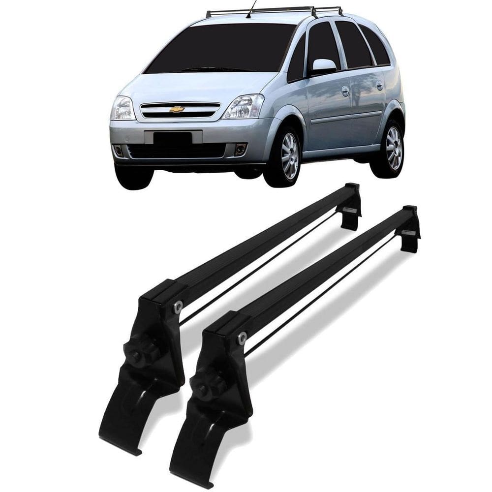 Rack bagageiro de teto travessa meriva 2002 a 2012 vhip