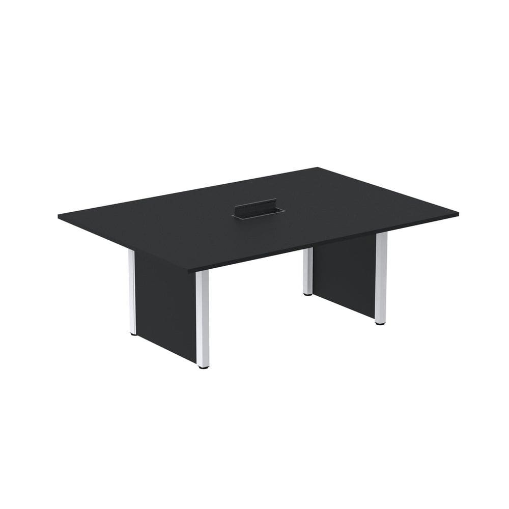 Mesa de Reunião 2000x1200 Mrcpb2012pp Preto/Branco