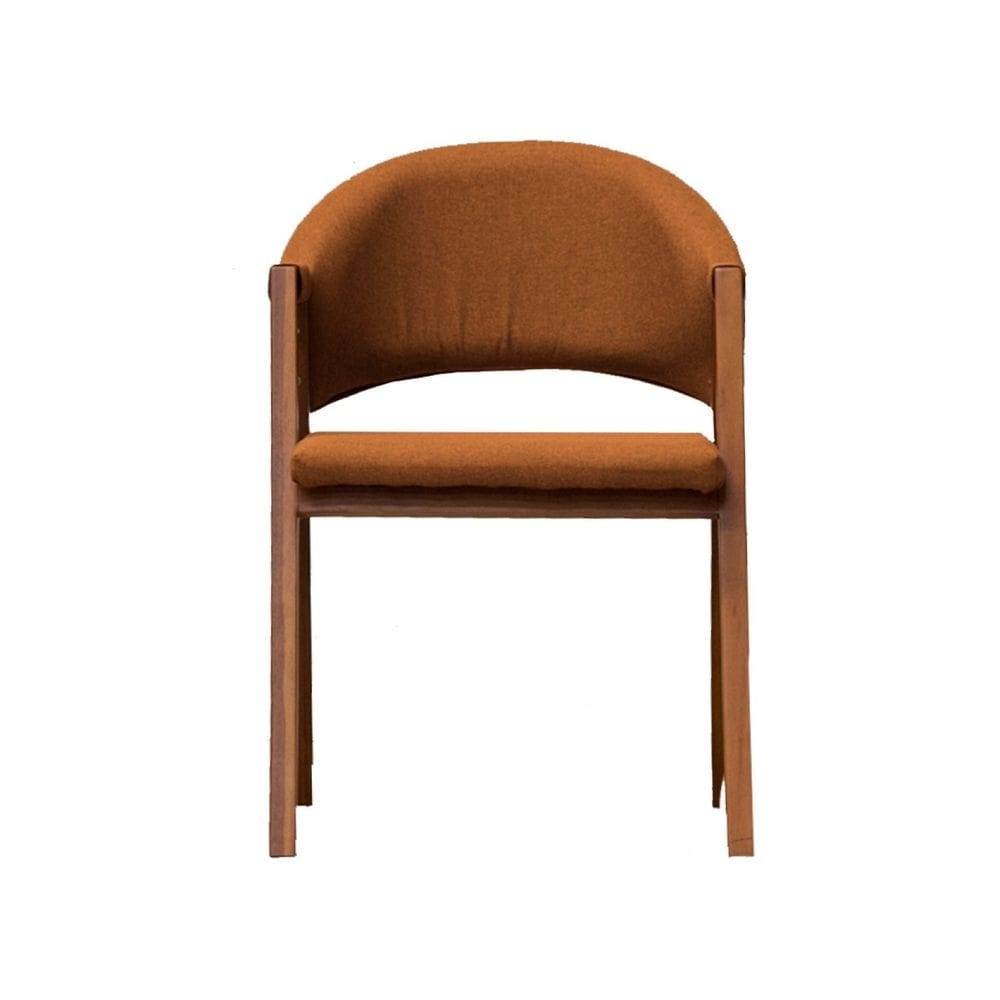 Cadeira de Jantar Essencial Luxo Veludo Cobre
