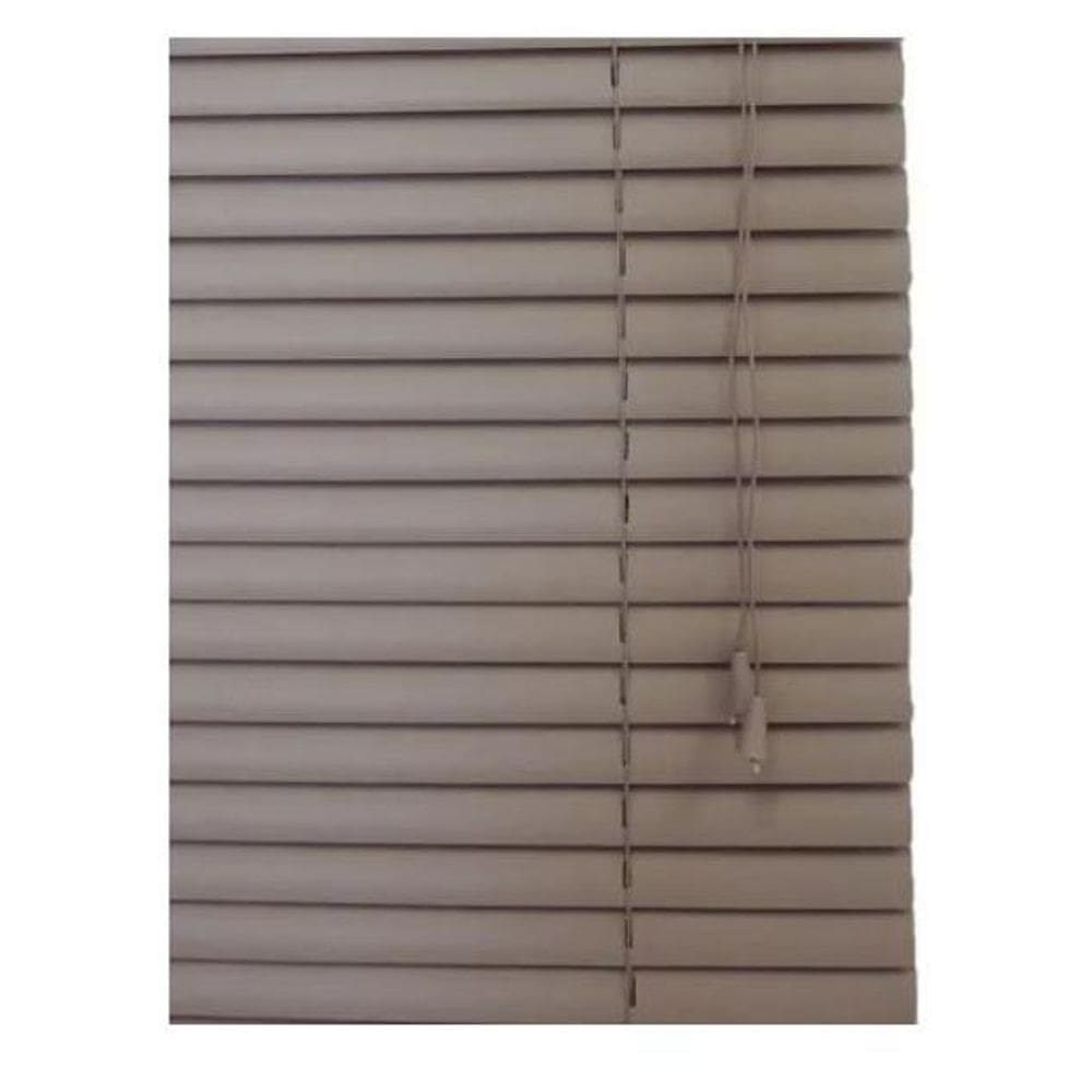 Persiana horizontal pvc cafe 100 l x 220 a cortina