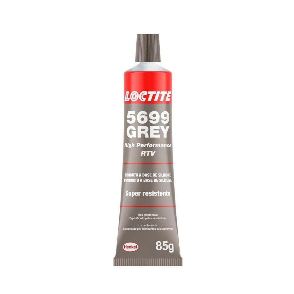 Silicone vedante oximico loctite si 5699 cinza 85g