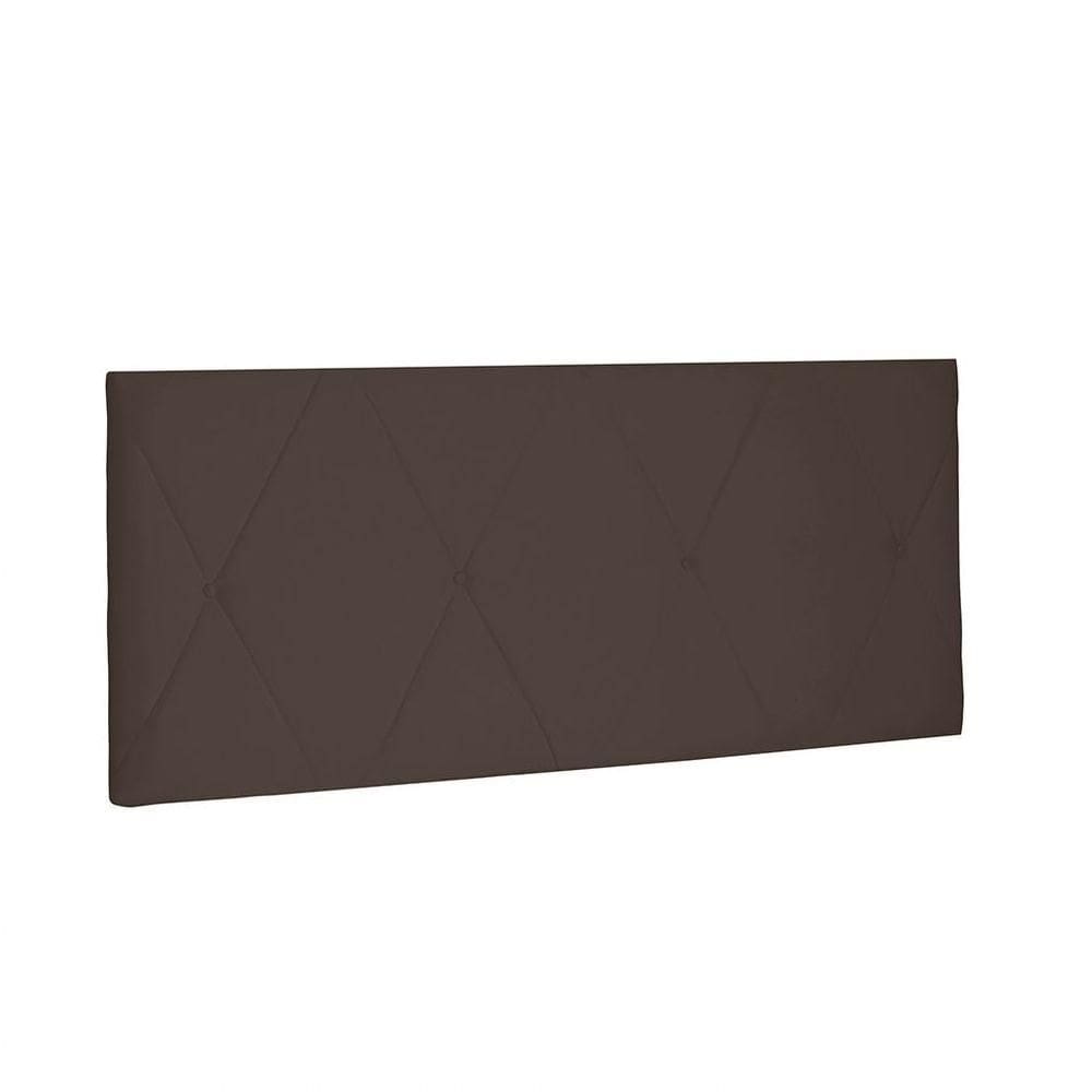 Cabeceira Aquilla Cama Box Casal 140 Cm Café