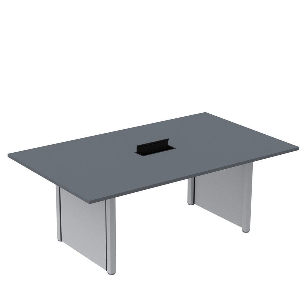 Mesa de Reunião 2000x1200 Mrcpb2012pp Grafit/Cinza
