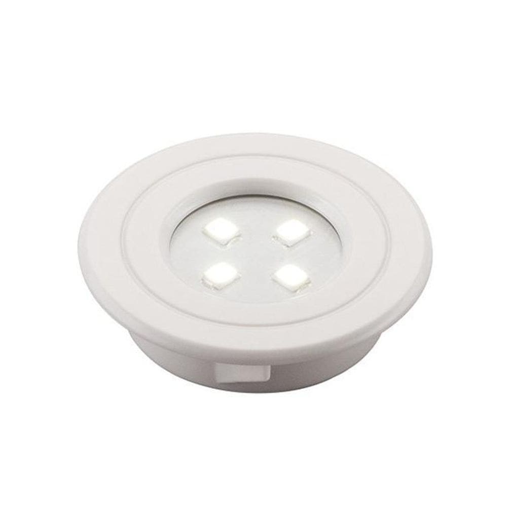 Luminária móveis lumini pop branco redondo 6500k embutir