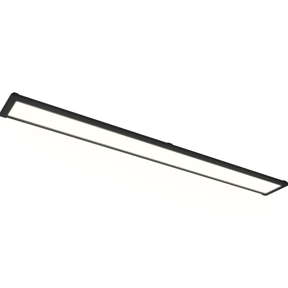 Luminária led taschibra sobrepor 35w tl slim 20 preta 6500k